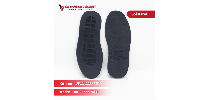 Kelebihan Membeli Bahan Sol Rubber di Pabrik Bandung